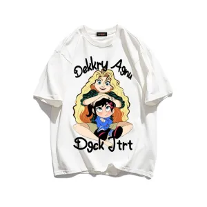 Vintage Cartoon Girl T-shirt