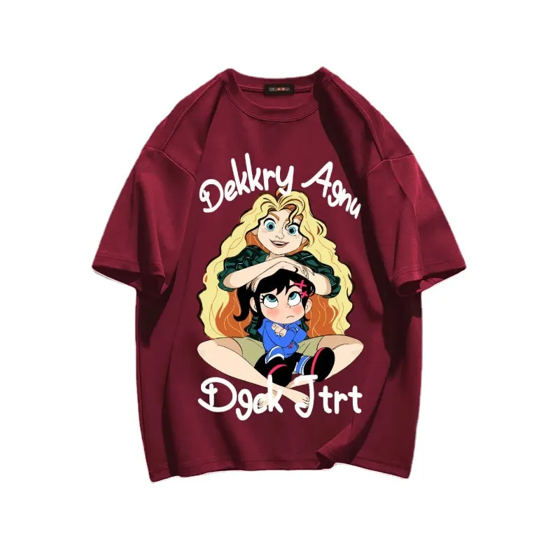 Vintage Cartoon Girl T-shirt