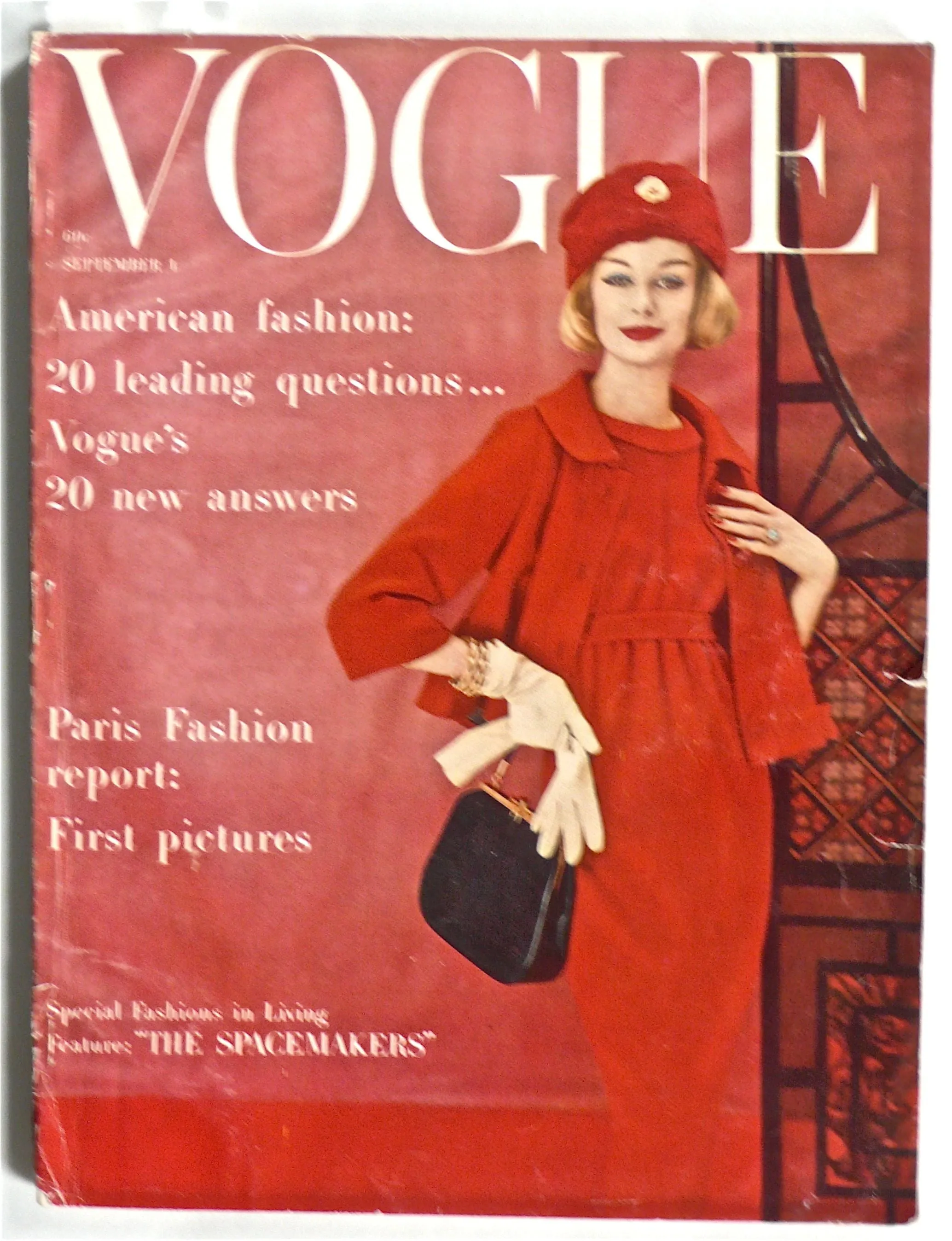 Vogue magazine September 1, 1958