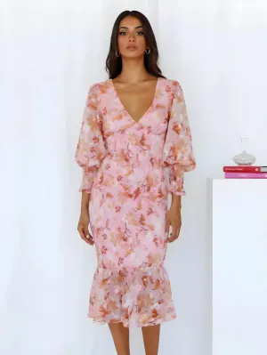 Wendeline | Dress with floral print