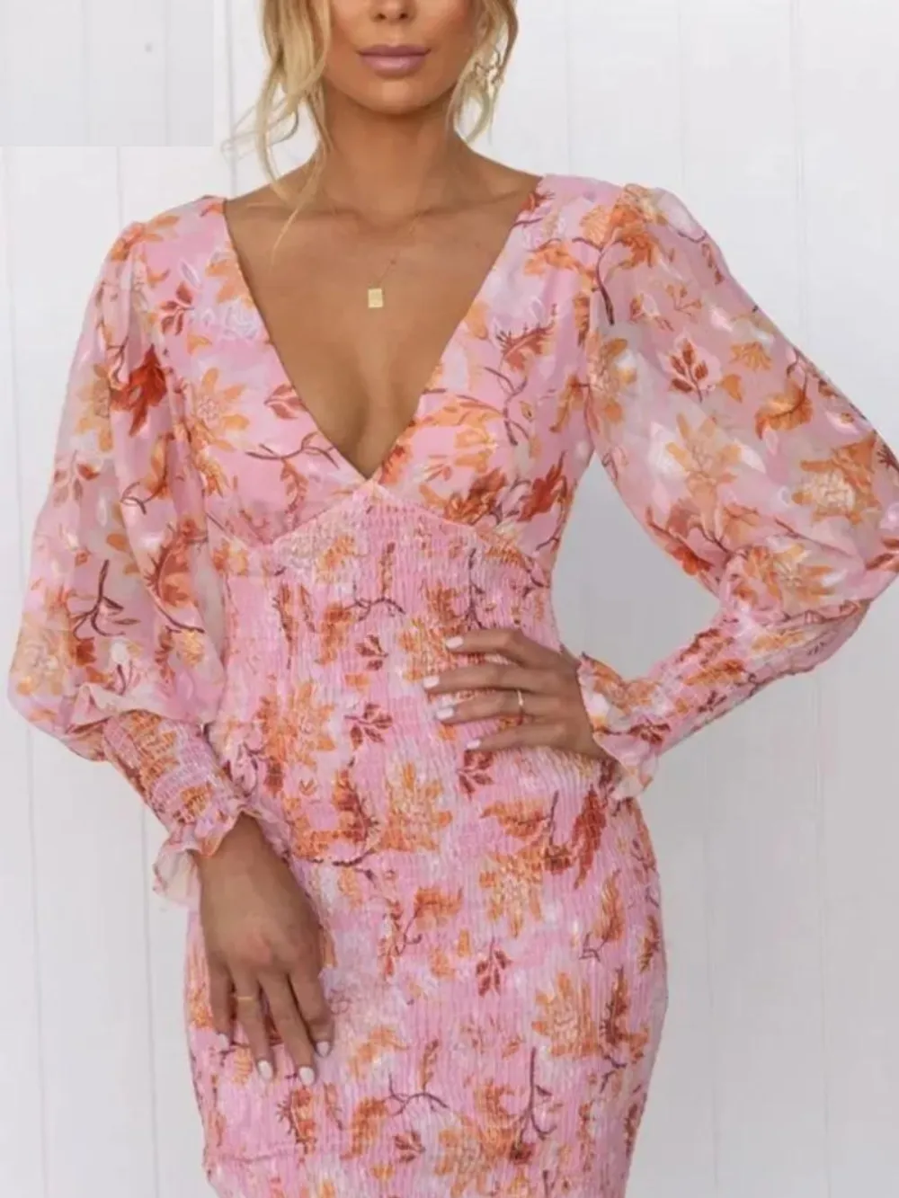 Wendeline | Dress with floral print