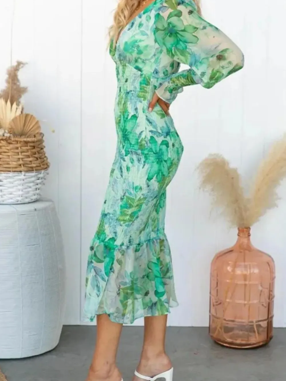 Wendeline | Dress with floral print