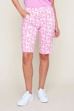White and Pink Bonbon Techno Short