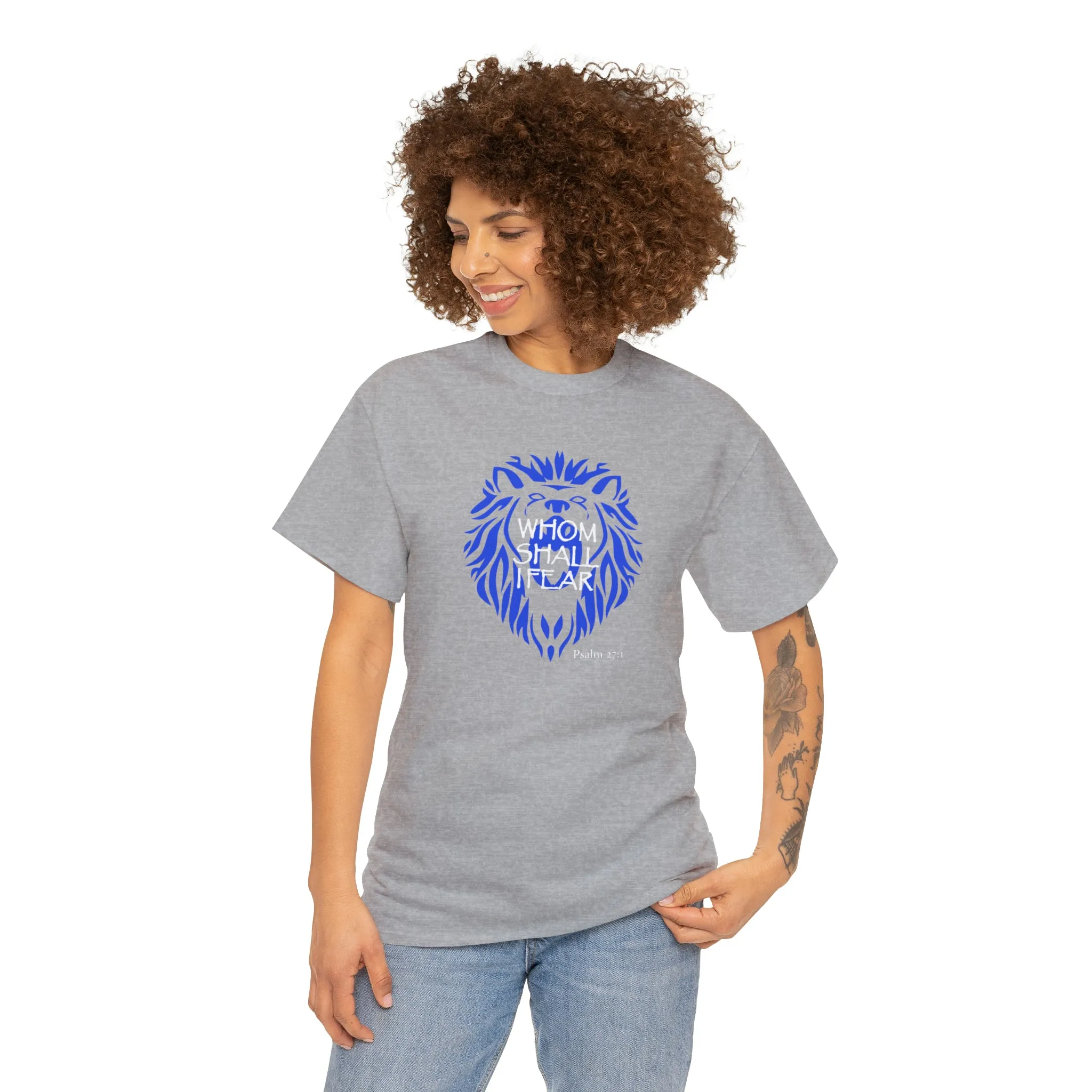 Whom Shall I Fear Men’s Unisex Heavy Cotton Tee