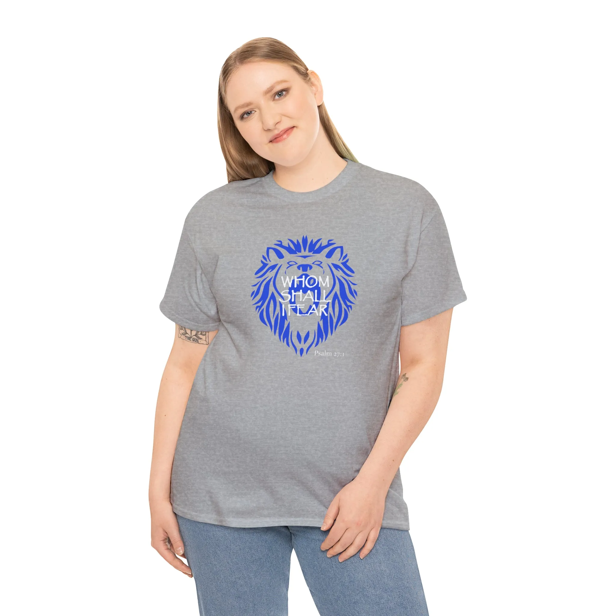 Whom Shall I Fear Men’s Unisex Heavy Cotton Tee