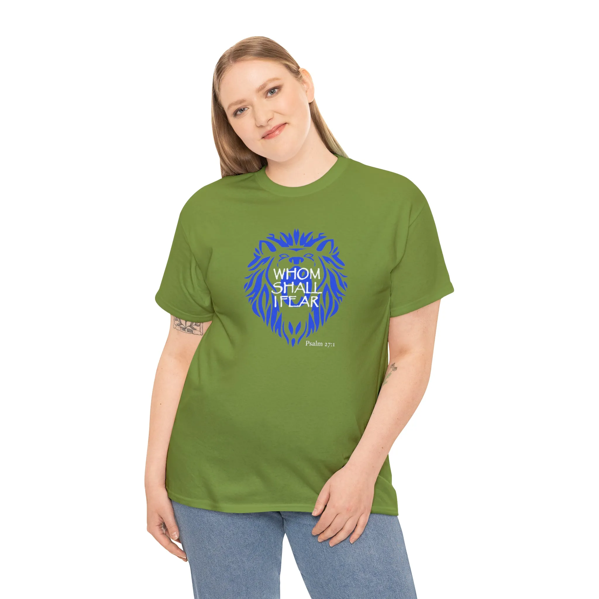 Whom Shall I Fear Men’s Unisex Heavy Cotton Tee