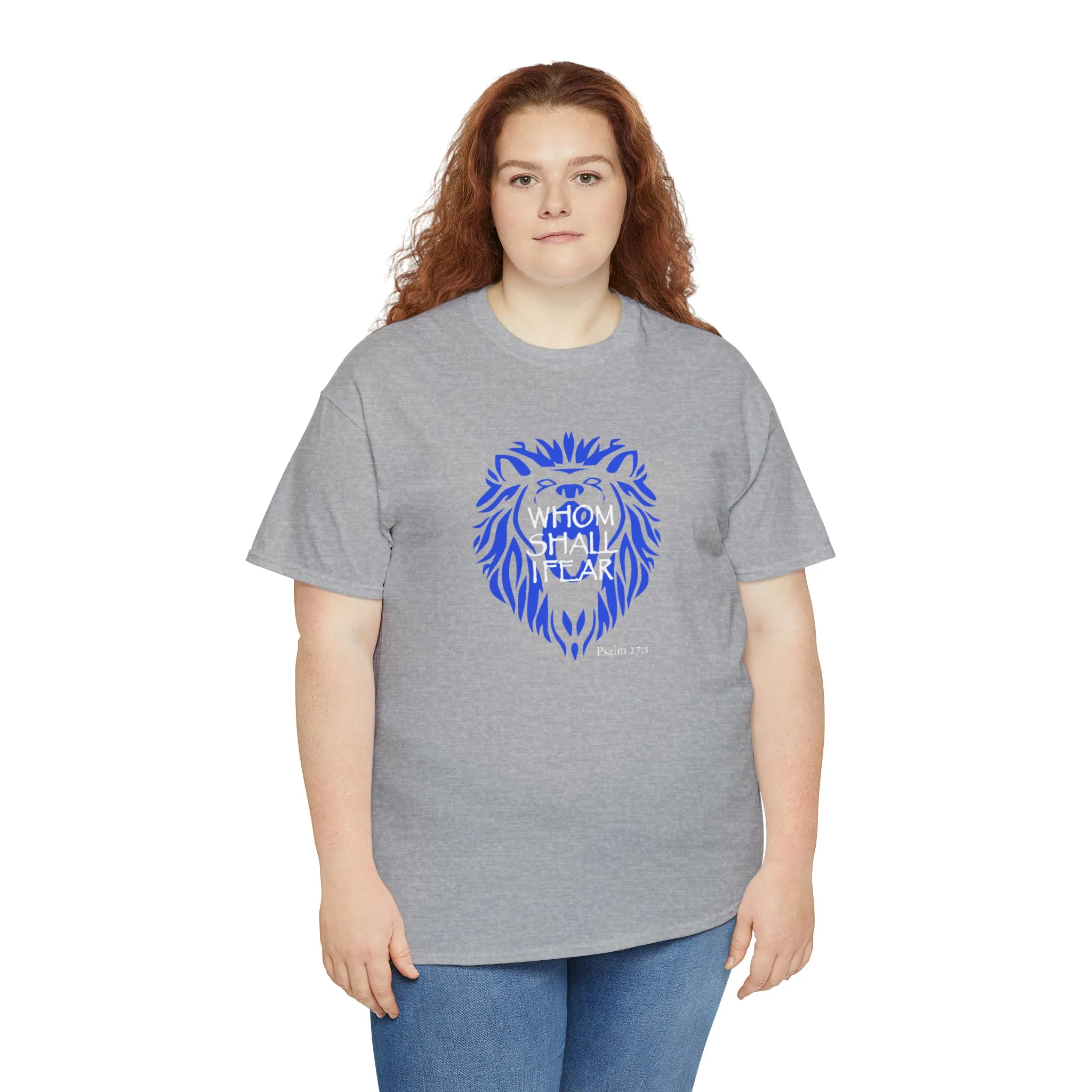 Whom Shall I Fear Men’s Unisex Heavy Cotton Tee