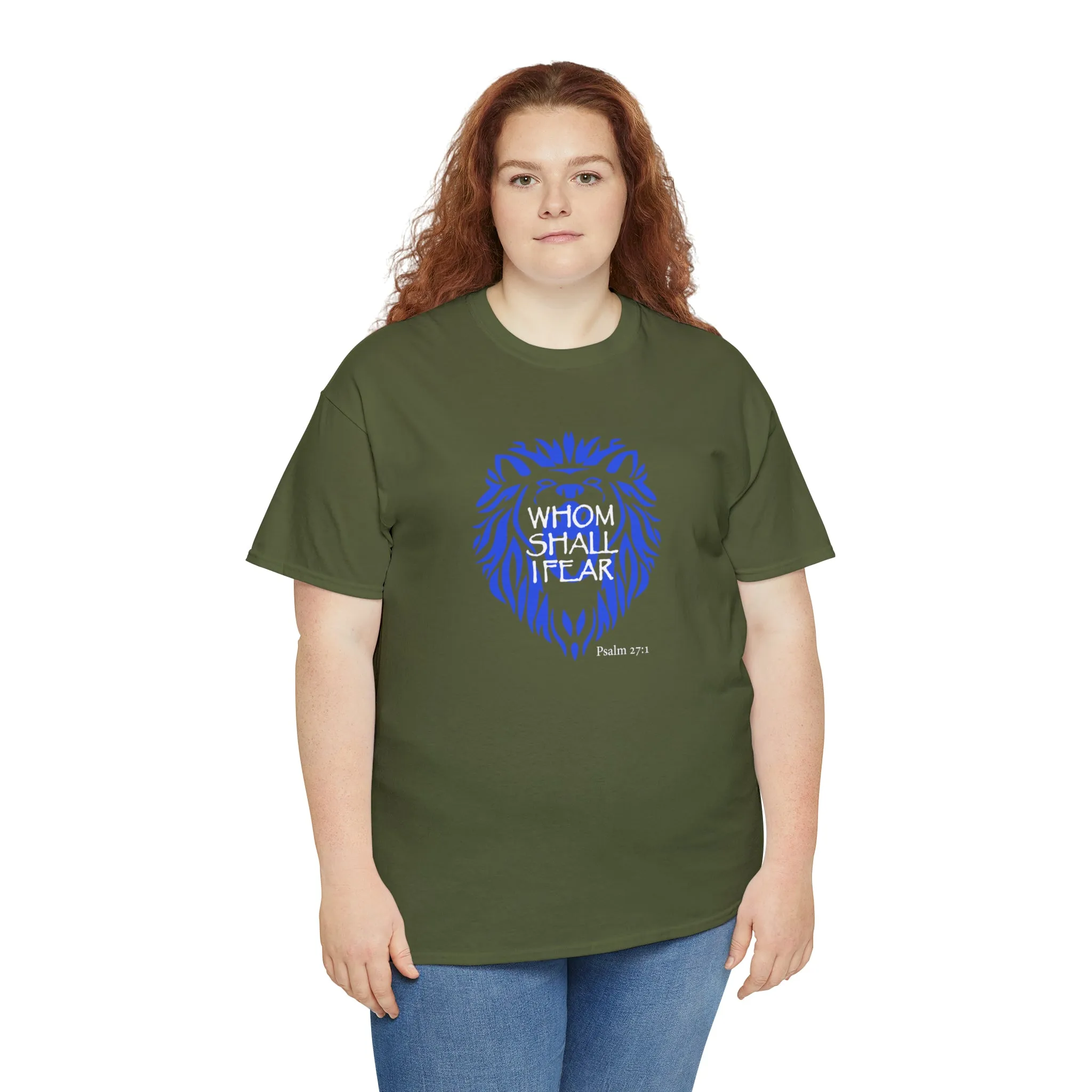 Whom Shall I Fear Men’s Unisex Heavy Cotton Tee