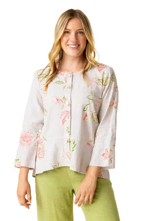 Women's Habitat Linen Bloomer Ali Jacket Oatmeal