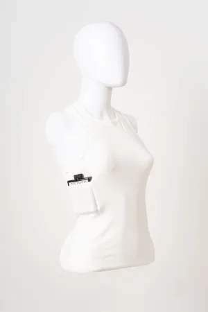 Women's Hidden Flask Tank Top: Smart Storage for Your Night Out