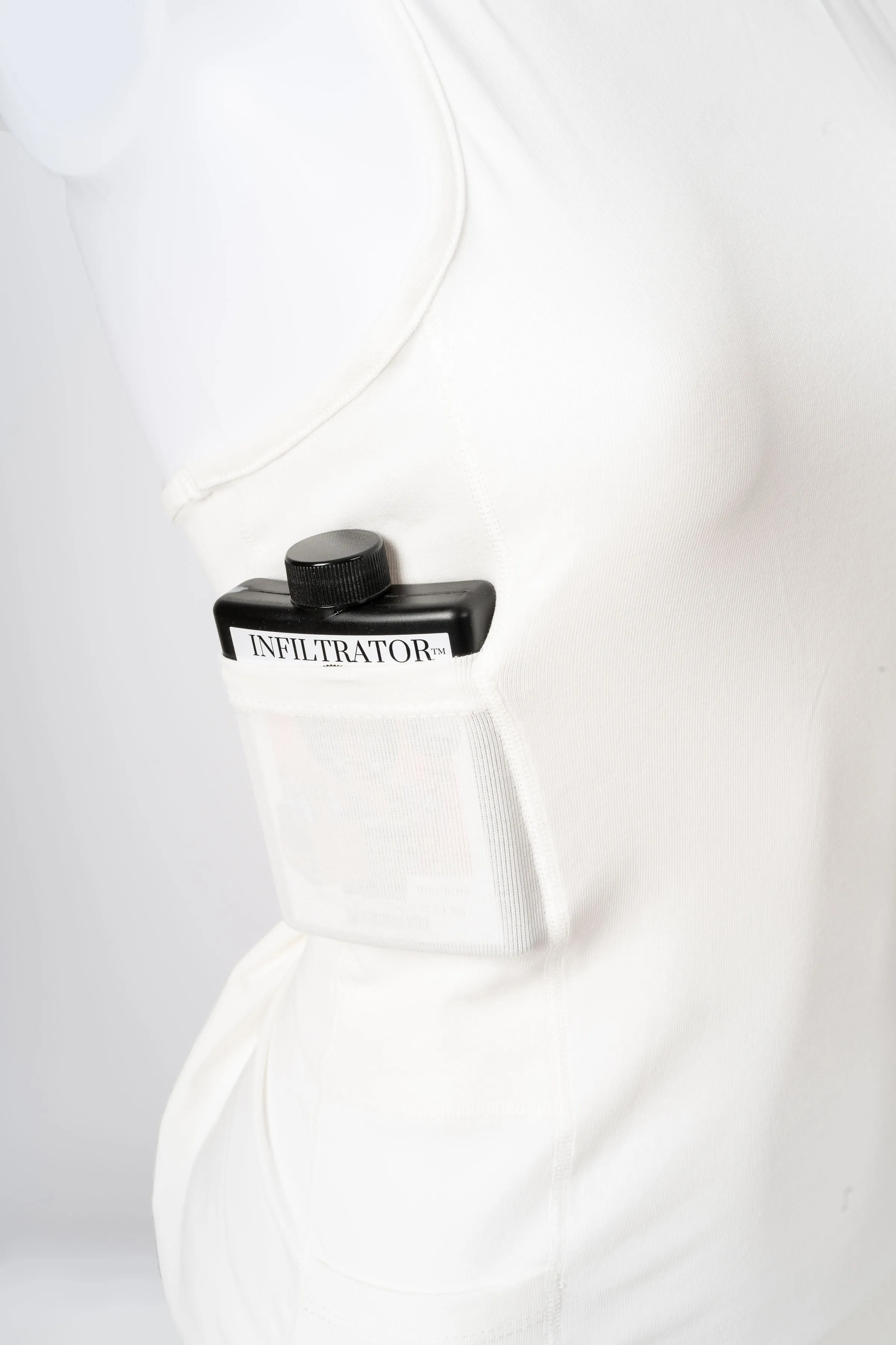 Women's Hidden Flask Tank Top: Smart Storage for Your Night Out