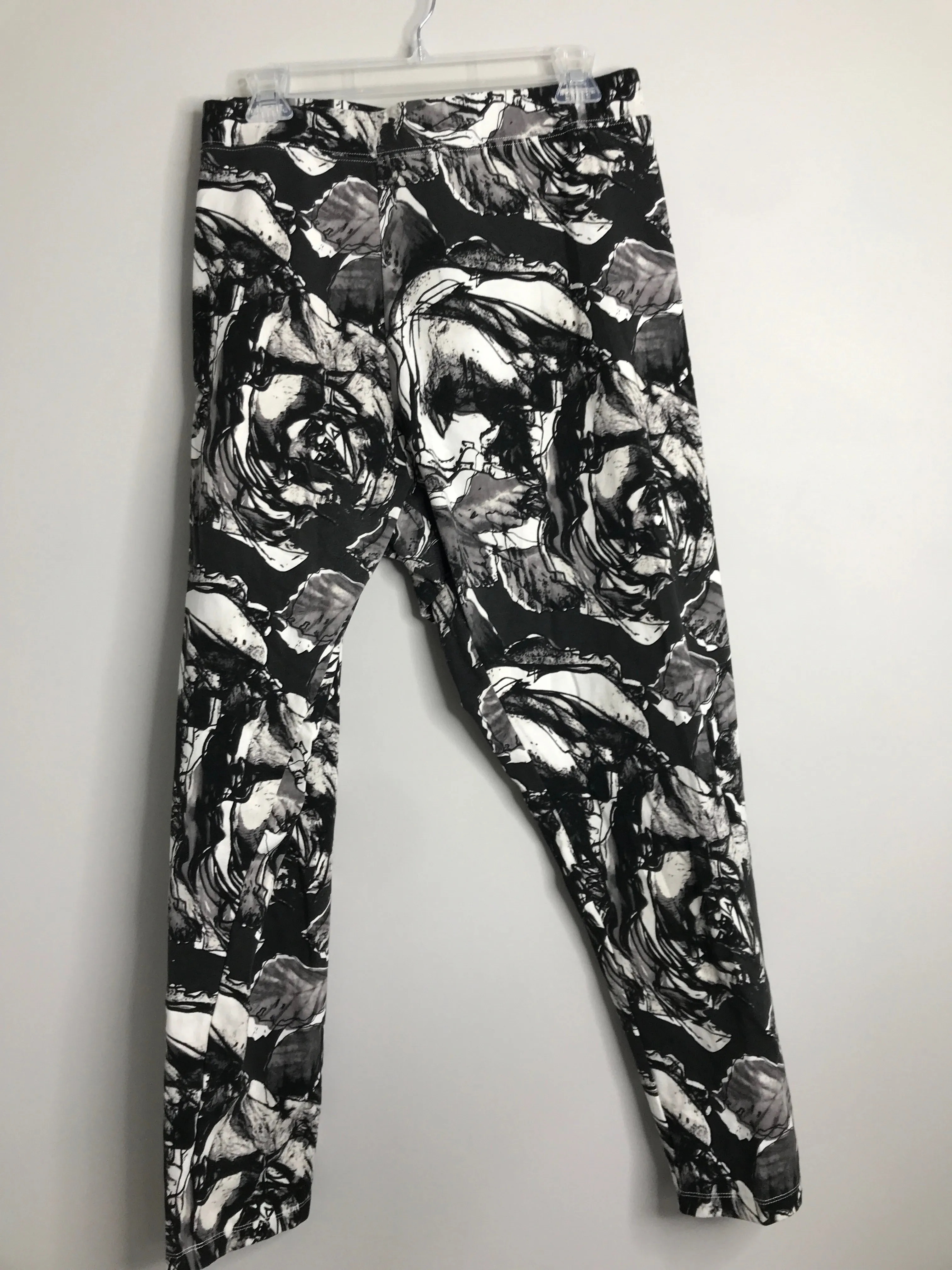 Womens Size 2XL Misses Black Soft Surroundings Leggings