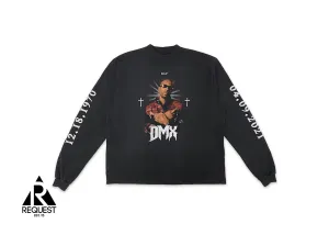 x Yeezy DMX Tribute L/S Tee "Faded Black"