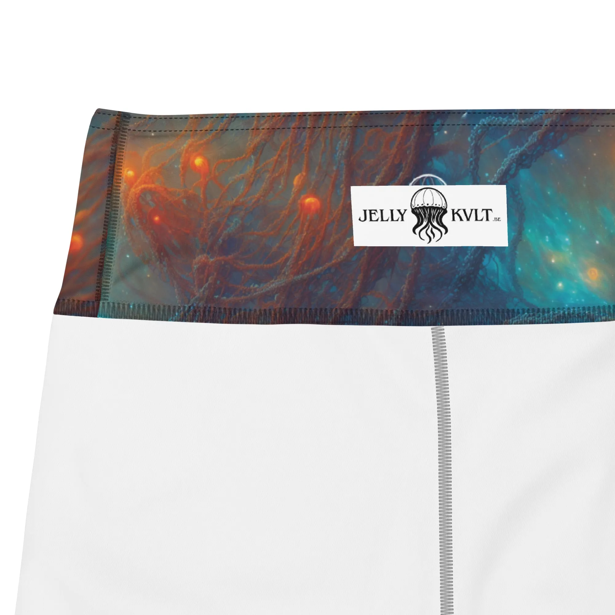Yoga Shorts - Nebular Nexus