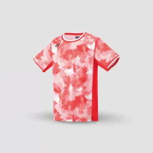 YONEX 2024 Viktor Axelson Mens Crew Neck Shirt 10575EX (Pearl Red)