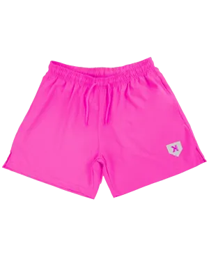 YOUTH Pink Training Shorts