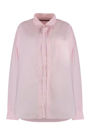 Y/PROJECT Stretch Cotton Shirt with Front Pocket