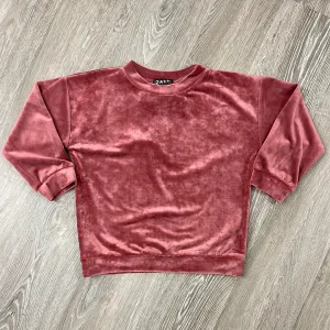 ZaZa Couture Soft Dusty Rose Sweater